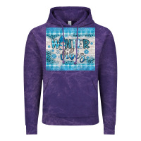 Cloud Purple winter vibes gnome Vintage Hoodie - JahusDesignShop