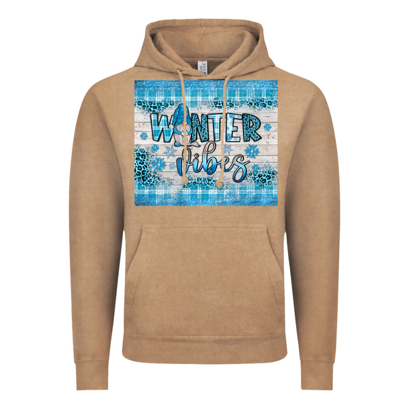 Winter Vibes Gnome Vintage Hoodie by JahusDesignShop | Teevron