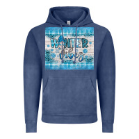 Vintage Denim winter vibes gnome Vintage Hoodie - JahusDesignShop