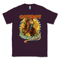 Plum cowboy take me away Classic Tee - NancyCooperArtShop