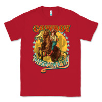 Red cowboy take me away Classic Tee - NancyCooperArtShop