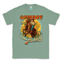 Sage cowboy take me away Classic Tee - NancyCooperArtShop