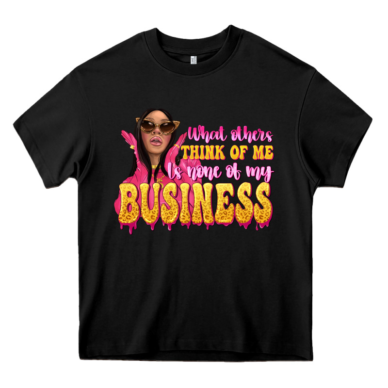 Afro Black Boss Lady Heavy Core Tee by texasbilliewilder | Teevron