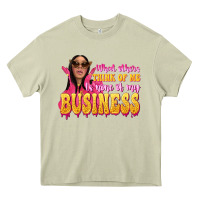 Mossy afro black boss lady Heavy Core Tee - texasbilliewilder