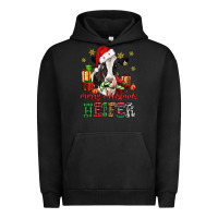 Pigment Black merry christmas heifer cow Urban Hoodie - CowGirlArtShop