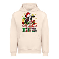 Sandshell merry christmas heifer cow Urban Hoodie - CowGirlArtShop