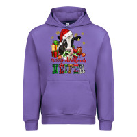 Tulip merry christmas heifer cow Urban Hoodie - CowGirlArtShop