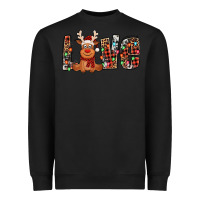 Black love christmas reindeer Heavyweight Sweatshirt - Jasminsmagicworld