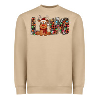 Mushroom love christmas reindeer Heavyweight Sweatshirt - Jasminsmagicworld
