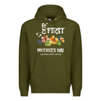 Army Green Our Fırst Mother's day Mommy & Scarlette 2020 Premium Hoodie - Bettercallsaul
