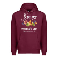 Burgundy Our Fırst Mother's day Mommy & Scarlette 2020 Premium Hoodie - Bettercallsaul
