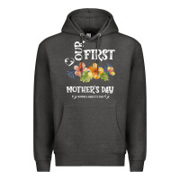 Charcoal Heather Our Fırst Mother's day Mommy & Scarlette 2020 Premium Hoodie - Bettercallsaul
