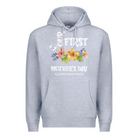 Heather Grey Our Fırst Mother's day Mommy & Scarlette 2020 Premium Hoodie - Bettercallsaul