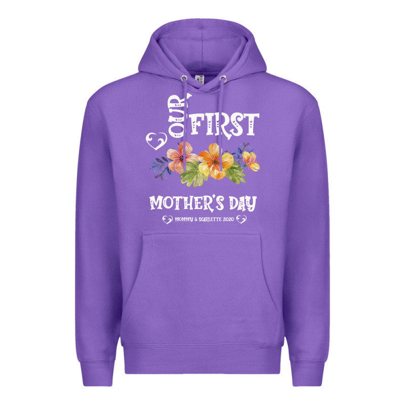 Our Fırst Mother's Day Mommy & Scarlette 2020 Premium Hoodie by Bettercallsaul | Teevron