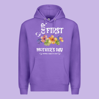 Our Fırst Mother's Day Mommy & Scarlette 2020 Premium Hoodie Designed By Bettercallsaul