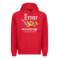 Red Our Fırst Mother's day Mommy & Scarlette 2020 Premium Hoodie - Bettercallsaul