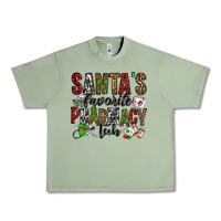 Oil Green santa's favorite pharmacy tech Urban Heavy Tee - Jasminsmagicworld
