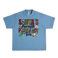 Pebble Blue santa's favorite pharmacy tech Urban Heavy Tee - Jasminsmagicworld