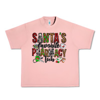 Santa's Favorite Pharmacy Tech Urban Heavy Tee | Teevron