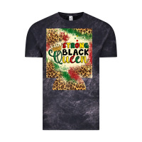 Cloud Black strong black queen 12 oz can cooler (regular) Vintage Tee - Artiststas