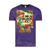 Cloud Purple strong black queen 12 oz can cooler (regular) Vintage Tee - Artiststas