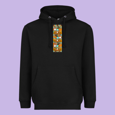 Fall Gnomes Pen Wrap Heavyweight Hoodie Designed By Artiststas
