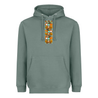 Sage fall gnomes pen wrap Heavyweight Hoodie - Artiststas