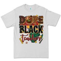Dove Grey dope black teacher Premium Tee - texasbilliewilder