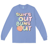 Colony Blue sun's out buns out Long Sleeve Tee - JahusDesignShop