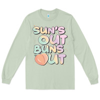 Matcha sun's out buns out Long Sleeve Tee - JahusDesignShop