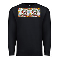 Black When You're Dead Inside But It's Christmas Hippie Skeleton Santa Premium Sweatshirt - Artiststas