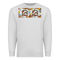 Dove Grey When You're Dead Inside But It's Christmas Hippie Skeleton Santa Premium Sweatshirt - Artiststas