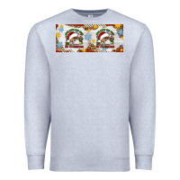Heather Grey When You're Dead Inside But It's Christmas Hippie Skeleton Santa Premium Sweatshirt - Artiststas
