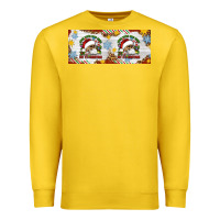 Lemon When You're Dead Inside But It's Christmas Hippie Skeleton Santa Premium Sweatshirt - Artiststas