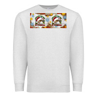 Oatmeal Heather When You're Dead Inside But It's Christmas Hippie Skeleton Santa Premium Sweatshirt - Artiststas