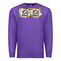 When You're Dead Inside But It's Christmas Hippie Skeleton Santa Premium Sweatshirt | Teevron