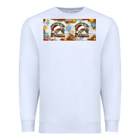 White When You're Dead Inside But It's Christmas Hippie Skeleton Santa Premium Sweatshirt - Artiststas