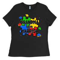 Black grandma of a warrior Ladies Tee - JahusDesignShop