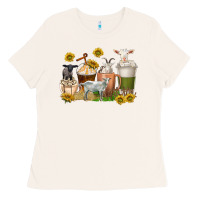 Bone coffee cups goats Ladies Tee - texasbilliewilder