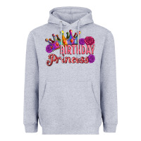Heather Grey birthday princess Heavyweight Hoodie - Artiststas