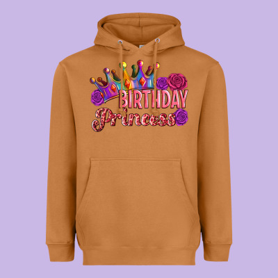 Birthday Princess Heavyweight Hoodie Designed By Artiststas