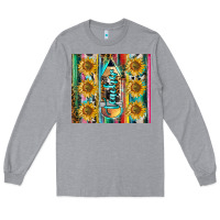 Heather Grey western teacher Long Sleeve Tee - LillyAllenDesigns