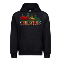 Black merry christmas  cross Urban Hoodie - CowGirlArtShop