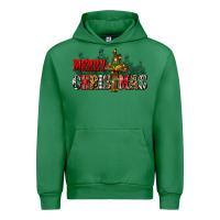Emerald merry christmas  cross Urban Hoodie - CowGirlArtShop
