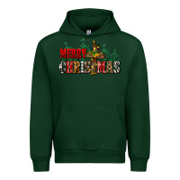 Forest Green merry christmas  cross Urban Hoodie - CowGirlArtShop