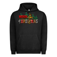 Pigment Black merry christmas  cross Urban Hoodie - CowGirlArtShop