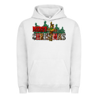 Pigment Lunar Rock merry christmas  cross Urban Hoodie - CowGirlArtShop