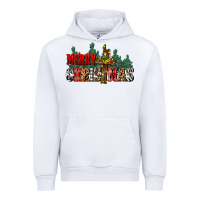 White merry christmas  cross Urban Hoodie - CowGirlArtShop