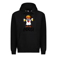 Black I'm Just Here For The Boos Premium Hoodie - Bettercallsaul