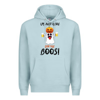 Blue Mist I'm Just Here For The Boos Premium Hoodie - Bettercallsaul